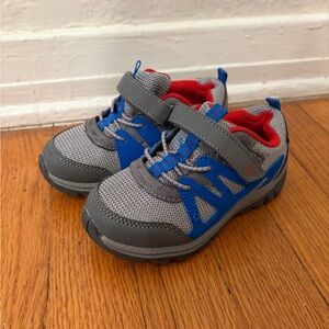 Stride Rite Gray and Blue Kids Sneakers